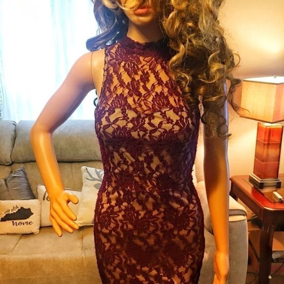 Love Fire Cocktail Formal Dress Size Small Petite - Picture 6 of 12